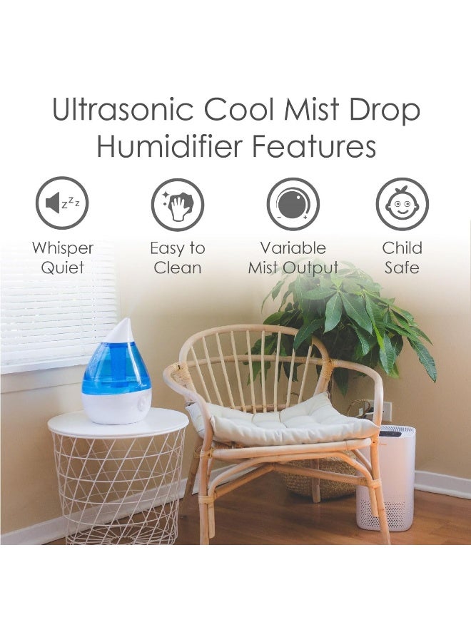 Crane Filter-Free Ultrasonic Cool Mist Humidifiers - 1 Gal - Image 2