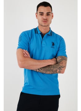 U.S. Polo Assn. تي شيرت بولو قطن شارة لوجو من بيس. بولو أسن قمصان ضيقة الرجال G081GL0111571222  - Image 2