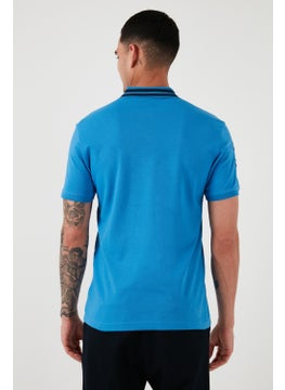 U.S. Polo Assn. تي شيرت بولو قطن شارة لوجو من بيس. بولو أسن قمصان ضيقة الرجال G081GL0111571222  - Image 5