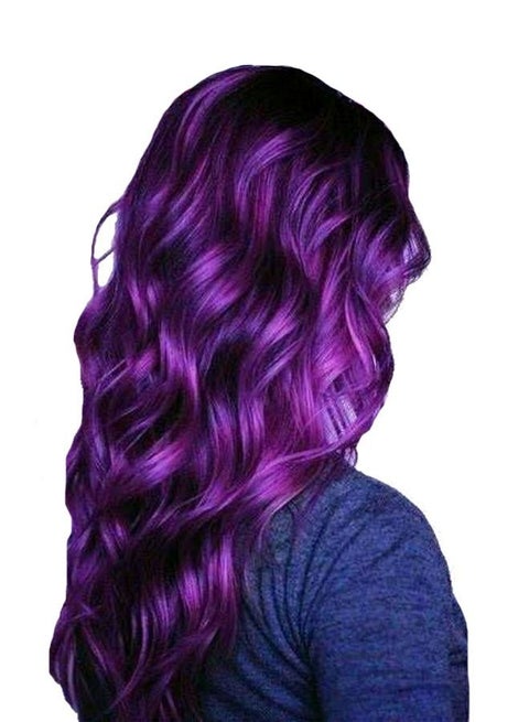 Natural cochineal paste for hair coloring - Purple
