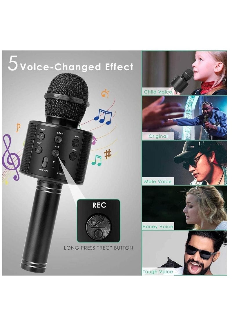 Bluetooth Microphone for kids Birthday Gift Toys for Age 3 4 5 6 7 8 9 10 Girls Boys Wireless Karaoke Mircrophone Little Kid Gifts Toy for Toddler Children  - Image 4