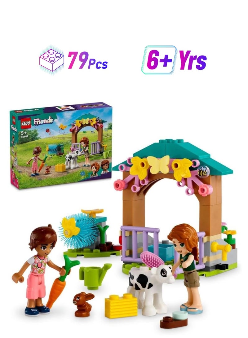 Lego Friends Autumn's Baby Cow Shed 42607 Building Blocks Toy Set - Image 1