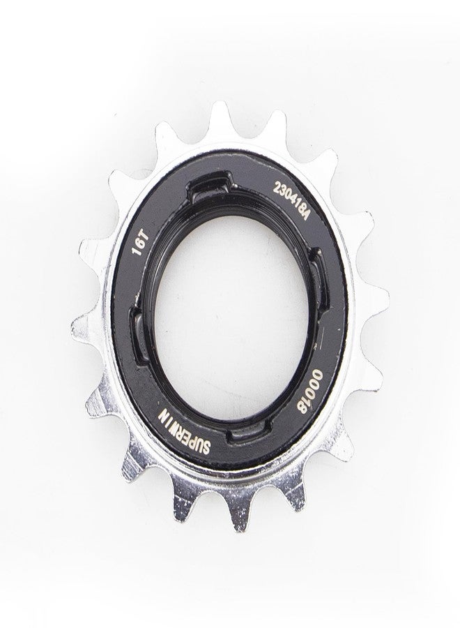WEEROCK Bike Single Speed Freewheel 16T,One Speed Bicycle Freewheel - Image 1