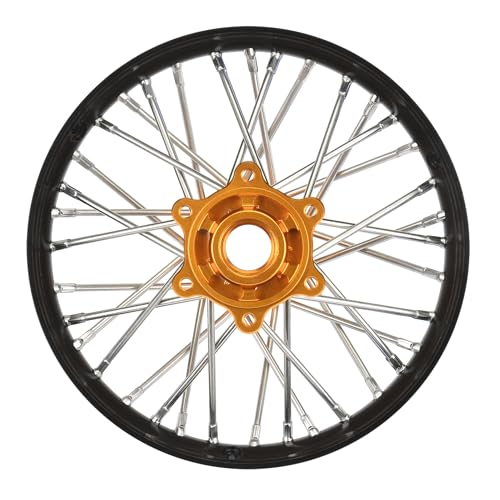 Pro-Line ProLine Racing 14 ProSpec Aluminum V2 Bead Rear Wheel Assembled BlackGold PromotoMX PRO283700T3 - Image 1