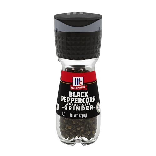 McCormick Black Peppercorn Grinder, 1 oz (Pack of 6) - Image 1