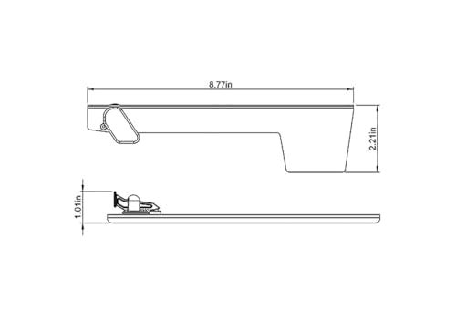 Gibraltar Mailboxes Solar Group RF000R06 Aluminum Flag Replacement Kit, Style May Vary - Image 3