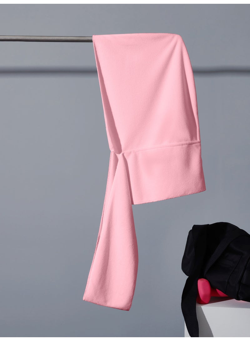 آر جيه غطاء رأس رياضي لون وردي ويفت عالي الامتصاص من RJ حماية من الشمس ناعم وسريع الجفاف - Image 1