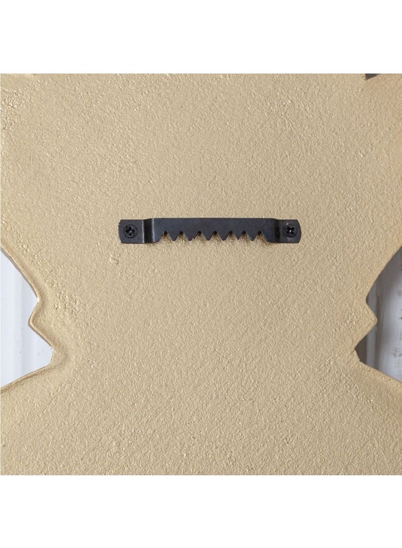 LINGWEI Pineapple Shaped Wall Hanging Mirror Golden 35x60x3 - Image 5