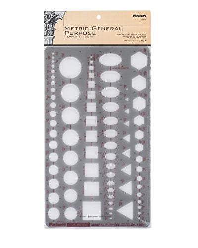 Pickett Metric General Purpose Template (1303I) - Image 5