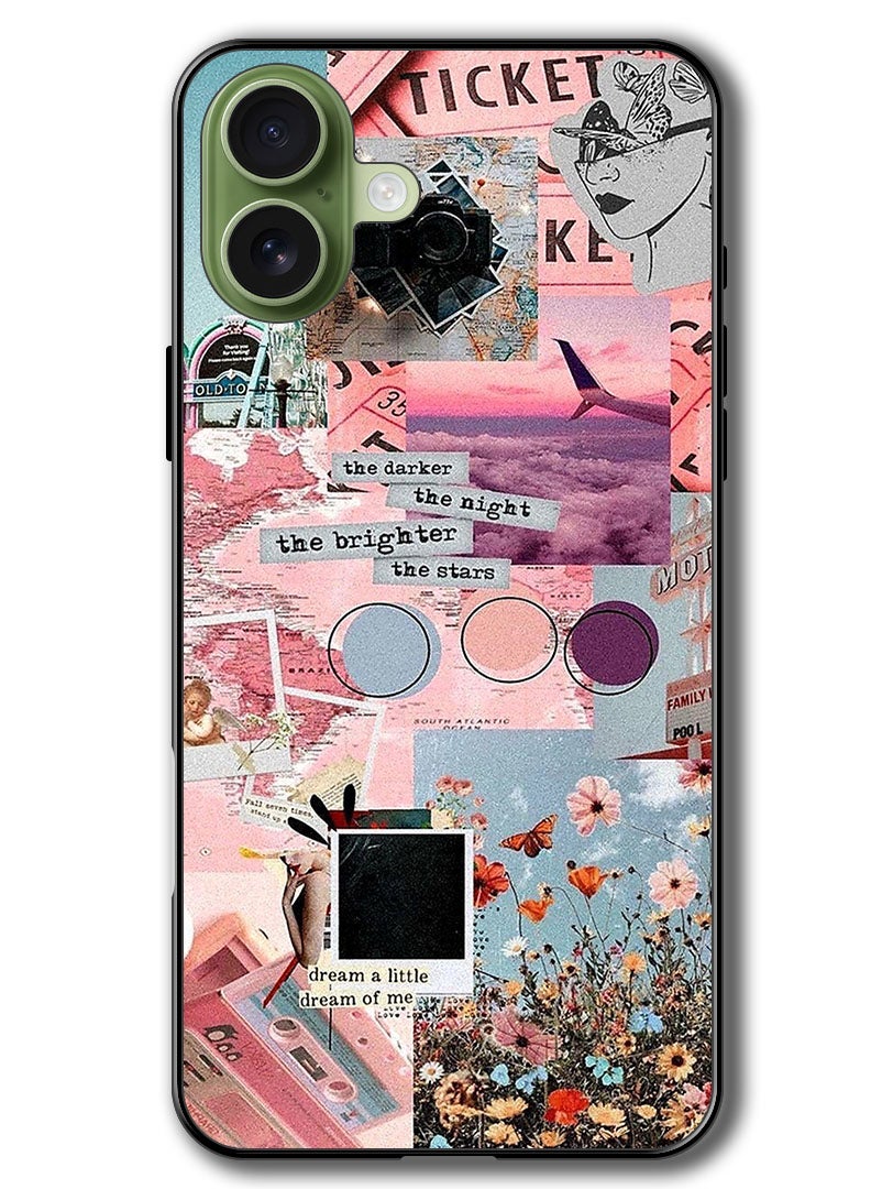 Theodor Case Compatible with Apple iPhone 17 6.3 Inch Protection Shockproof Bumper Cover The Darker The Night - Image 1