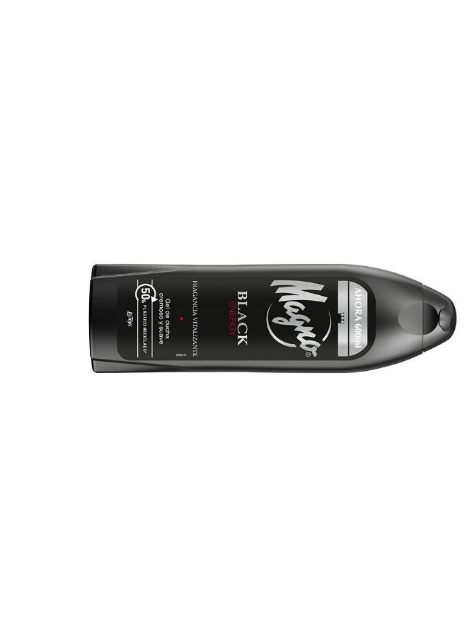 Magno Black Energy Shower Gel 600ml - Image 2