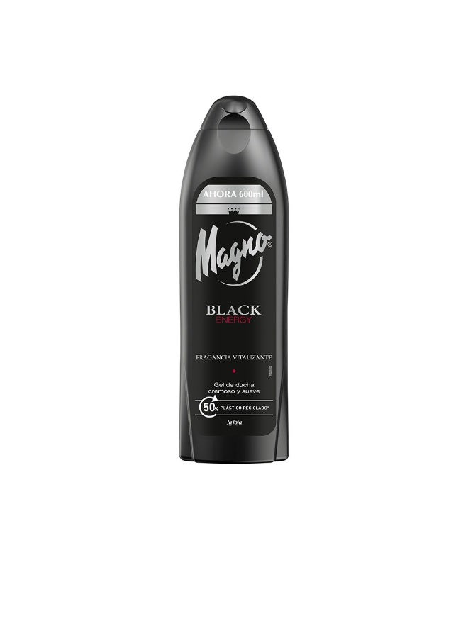 Magno Black Energy Shower Gel 600ml - Image 1
