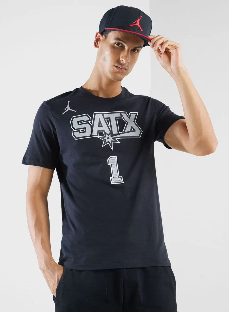 Jordan San Antonio Spurs Essential Statement T-Shirt