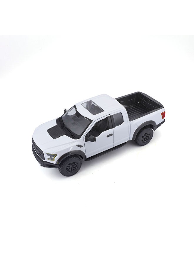 Maisto 1:24 2017 Ford F-150 Raptor - White Officially Licensed Scaled Replicas of Collectible Diecast Metal Models with Exquisite Interior & Exterior Detailing for All Ages - Image 5