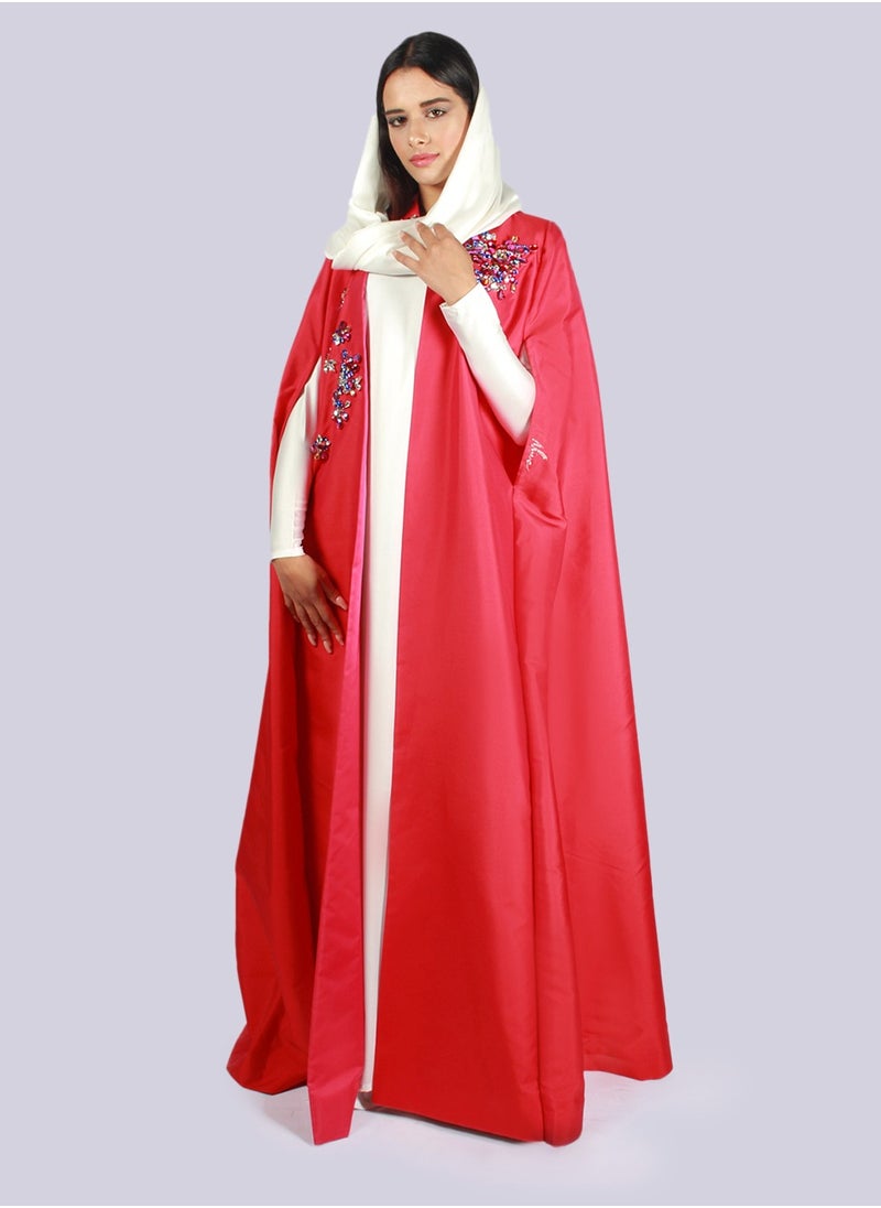 NIVA FASHION HOUSE - ROYALTY - CAPE EMB ABAYA - Image 1