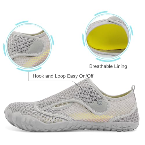 Centipede Demon Womens and Mens Water Shoes Breathable Quick Dry Swim Pool Shoes Thicken Soles Barefoot Aqua Shoes for Beach Diving Hiking Water Sports 8.5 Women/7.5 Men - Image 3