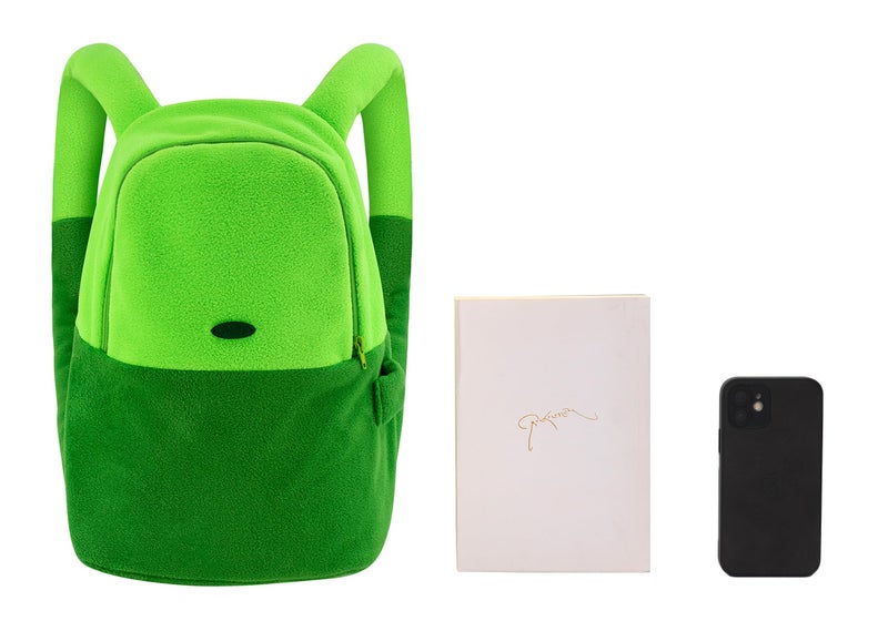 DAZCOS Green Backpack Anime Character Cartoon Unisex Cosplay Costume Accessories Bag for Adult Everday Use Halloween Party (Green) - Image 5