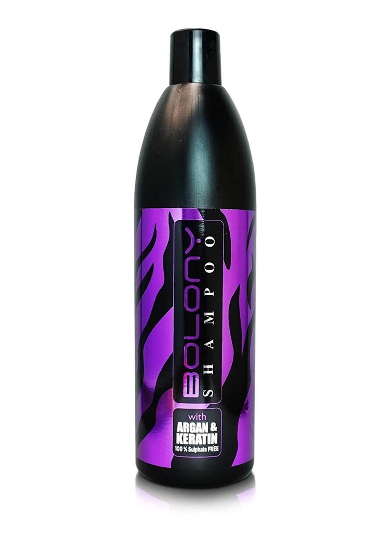 Bolony Shampoo With Argan & Keratin 1000ml - Image 1