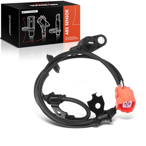 A-Premium ABS Wheel Speed Sensor Compatible with Acura & Honda Models - MDX 2003-2006, Pilot 2005, V6 3.5L, Sport Utility - Front Left Driver Side, Replace# 57455-S3V-A11, 57455S3VA11 - Image 1