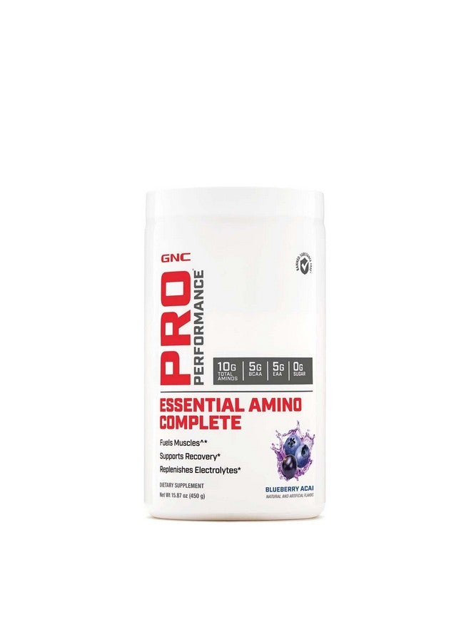 GNC Pro Performance Essential Amino Complete, Blueberry Acai, 30 Servings - Image 1