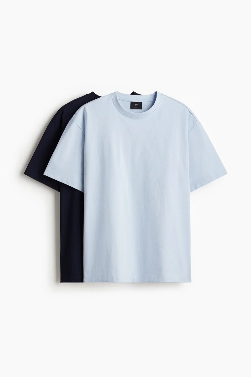 H&M 2-pack Loose Fit T-shirts