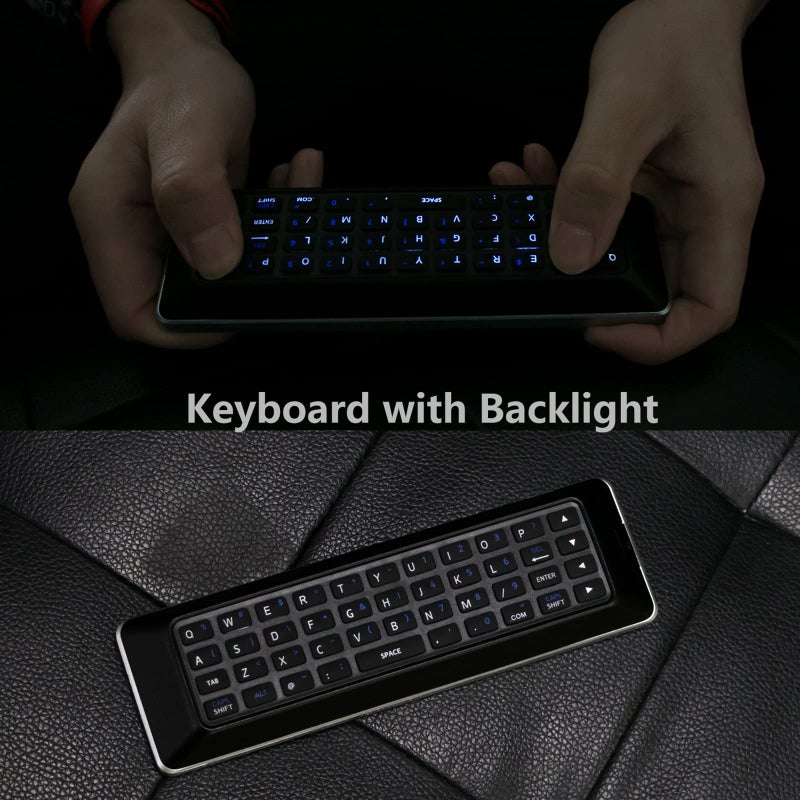 Vinabty New XRT500 QWERTY Keyboard with Back Light Remote Replacement fit for VIZIO TV M43-C1 M49-C1 M50-C1 M55-C2 M60-C3 M65-C1 M70-C3 M75-C1 M80-C3 M322I-B1 M422I-B1 M492I-B2 M502I-B1 M552I-B2 M602I-B3 - Image 2