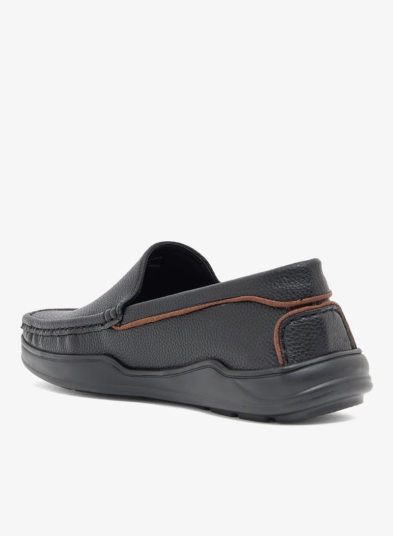 Robert Wood Faux Leather Loafers - Image 2