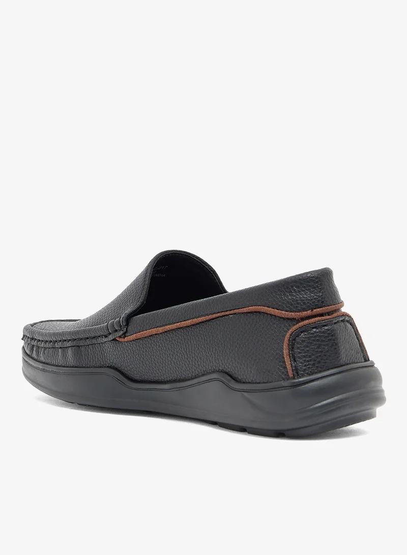 Robert Wood Faux Leather Loafers