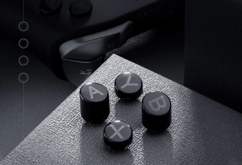 GuliKit Ns32 A B X Y Button Keychain for KingKong 2 Pro Ns08 Ns09 Gaming Controller PC Accessory, White - Image 4