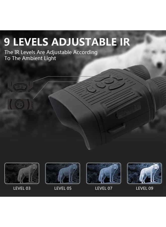 36MP IR Night Vision Binoculars 10x Zoom HD Display Rechargeable For Outdoor - Image 2