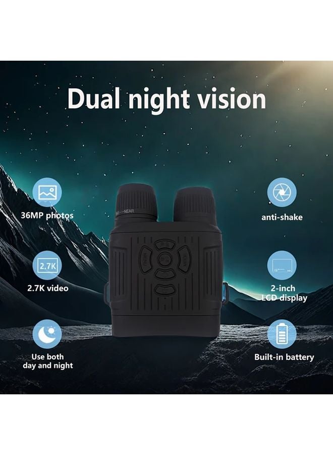 36MP IR Night Vision Binoculars 10x Zoom HD Display Rechargeable For Outdoor - Image 3