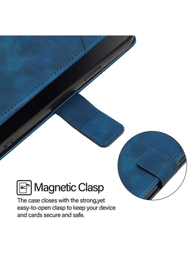 erorex Case For vivo iQOO Z9 / iQOO Z9 Turbo 5G Skin Feel Embossed Leather Phone Case - Image 5