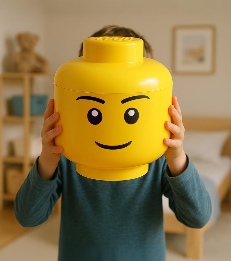Room Copenhagen LEGO Storage Head, Large, Boy - Image 4