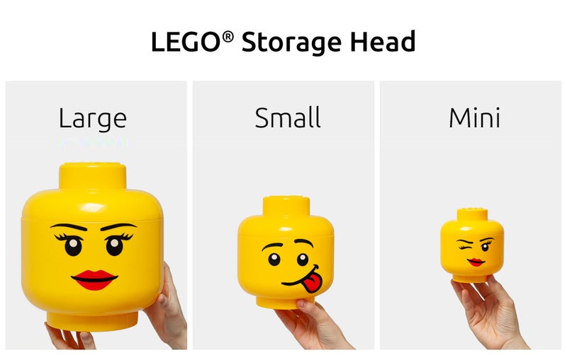Room Copenhagen LEGO Storage Head, Large, Boy - Image 5