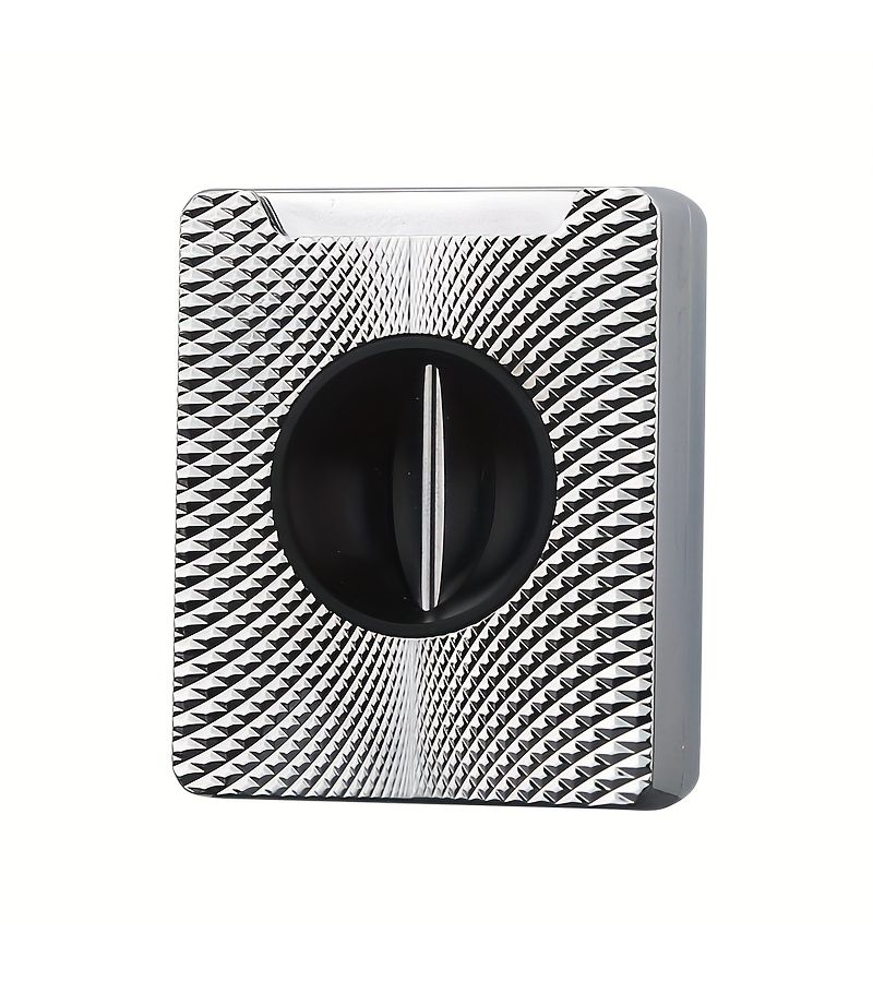 V Shaped Stainless Steel Cigar Cutter Golden Great Accessory For Cigars Excellent Gift Choice - Image 5