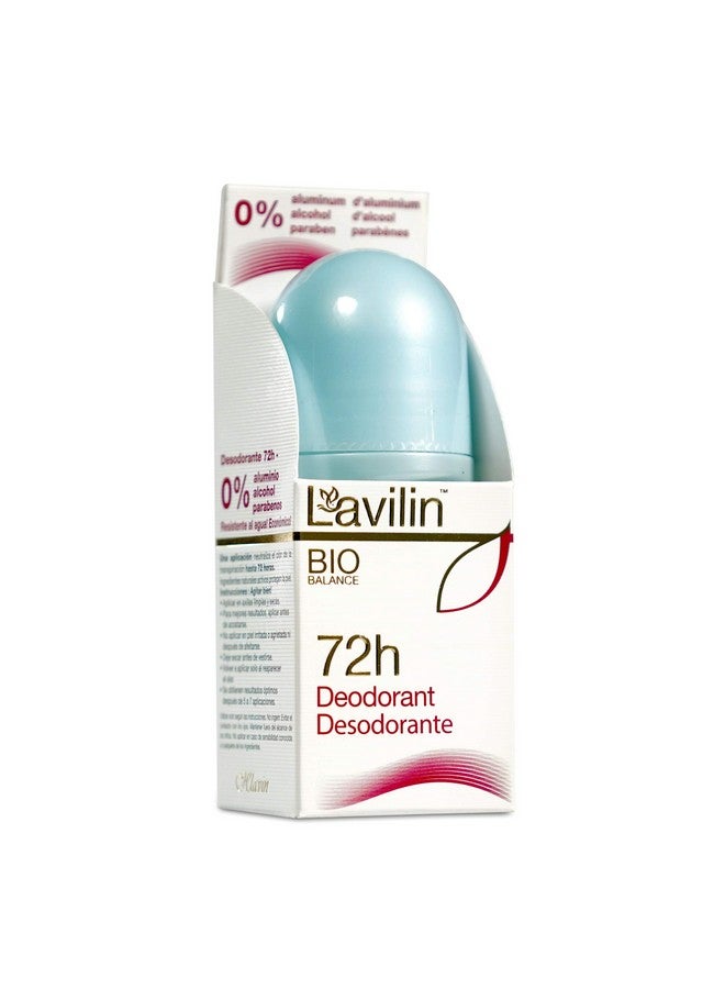 Lavilin LAVILIN Roll On Deodorant for Women and Men - Aluminum Free Deodorant with Up to 72 Hour Long-Lasting Protection and Odor Control - Alcohol, Paraben and Cruelty FREE Sensitive Skin deodorant (2 oz) - Image 1