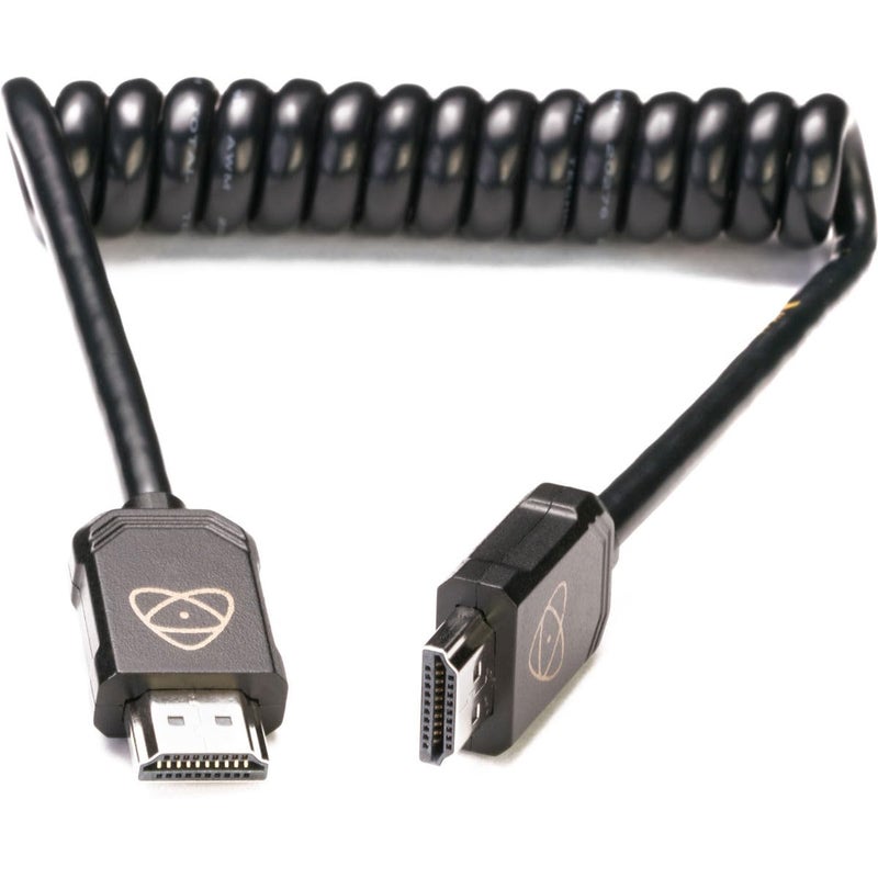Atomos Atomos ATOM4K60C5 ATOMFLEX PRO HDMI 2.0 30cm Coiled Cable (Full To Full) 
