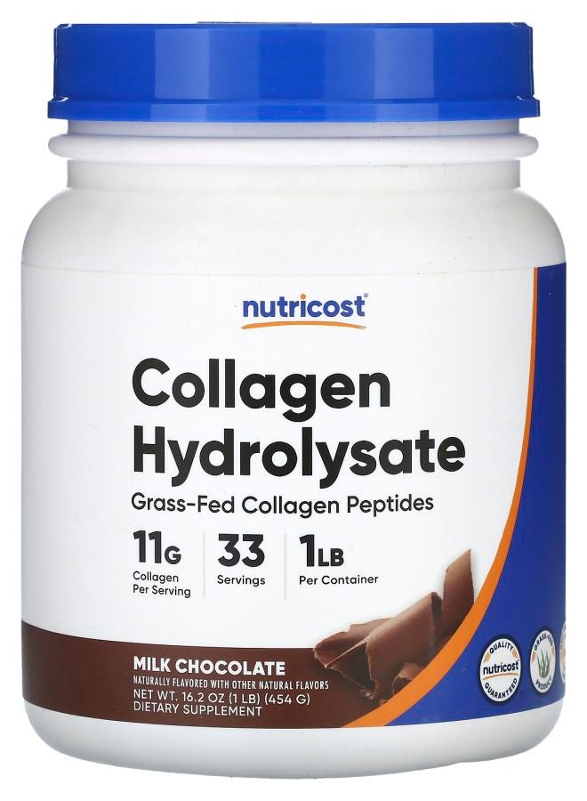 Nutricost Collagen Hydrolysate Milk Chocolate 16.2 oz (454 g)