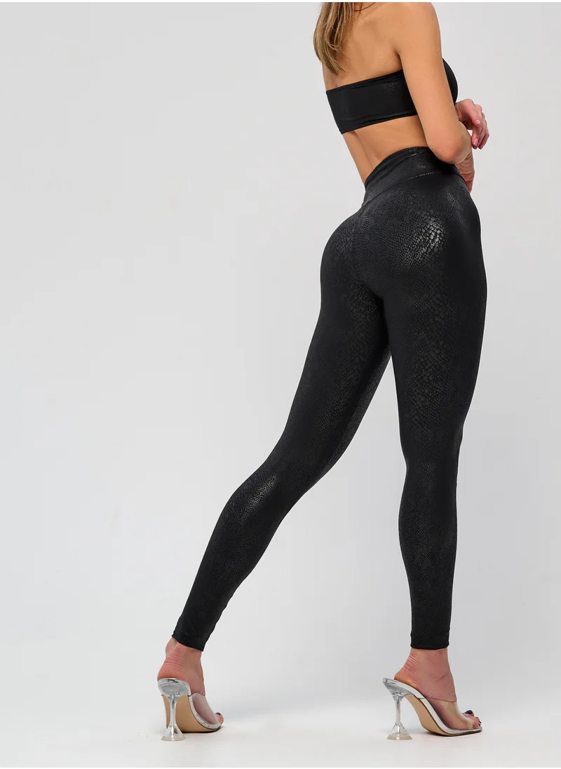 Bona Fide Bona Fide Premium Quality Leggings for Women with Unique Design and Push Up - High Waisted Tummy Control Legging