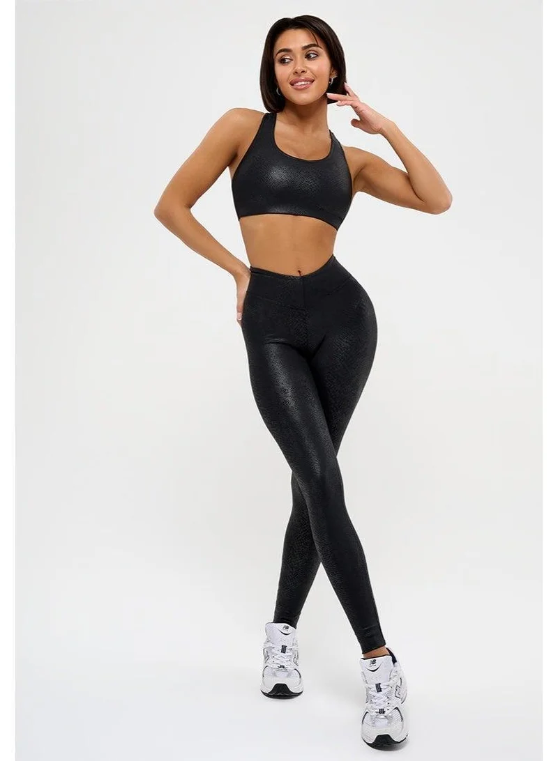 Bona Fide Bona Classic Snake Classic Snake High Waist Leggings for Women for Women | Best Price UAE