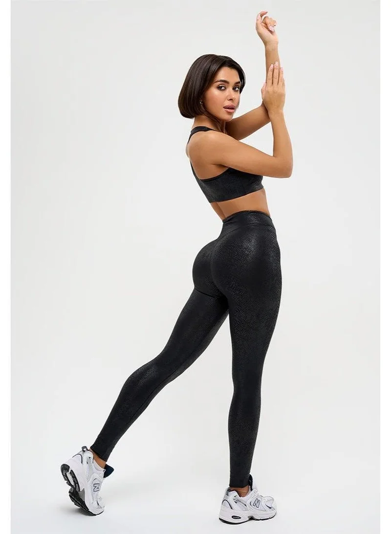 Bona Fide Bona Classic Snake Classic Snake High Waist Leggings for Women for Women | Best Price UAE
