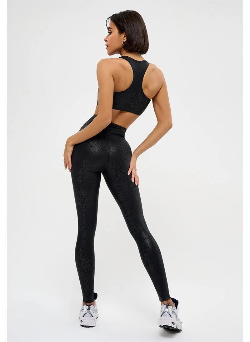 Bona Fide Bona Classic Snake Classic Snake High Waist Leggings for Women for Women | Best Price UAE