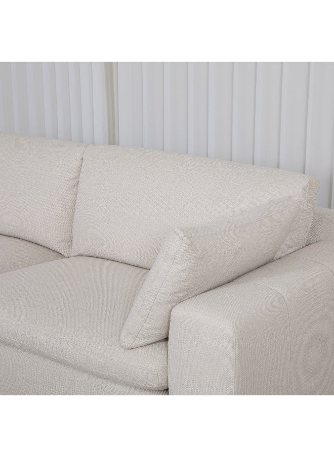 Home Box Victoria 4-Seater Fabric Sofa with 2 Arm Pillows  - Image 5