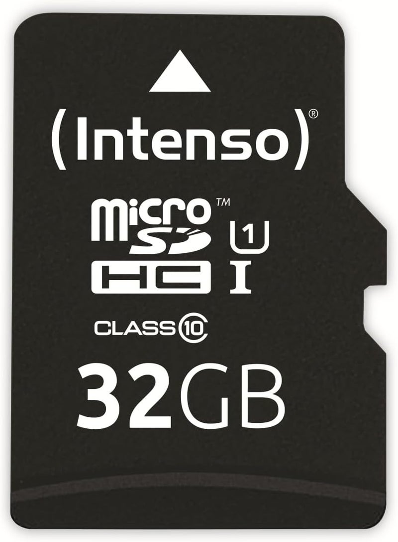 Intenso Professional MicroSDHC Memory Card, Class 10 UHS-I, 32 GB, blue - Image 1
