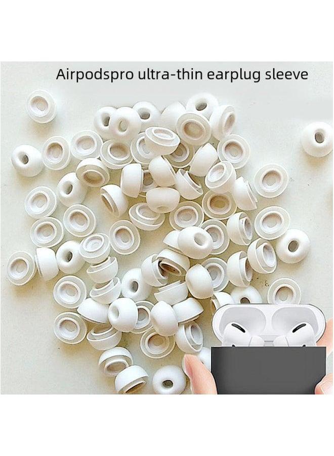 Suitable For Apple AirPods Headset Xiaomi Air2SETWS FreeBuds3 Ear Cap Silicone Ultra-thin Earplugs-Color:5743C Army Green-Model:AirPods2 - Image 3