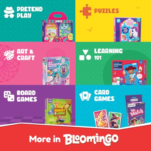 Bloomingo Pretend Play KitSix Sneaky Sandwiches: Fun Sandwich Making Set for Kids; Make Your Own Sandwiches & Complete the Story with 100+ Fun Stickers ; Birthday Gift for Boys & Girls Ages 3,4,5,6,7 - Image 4