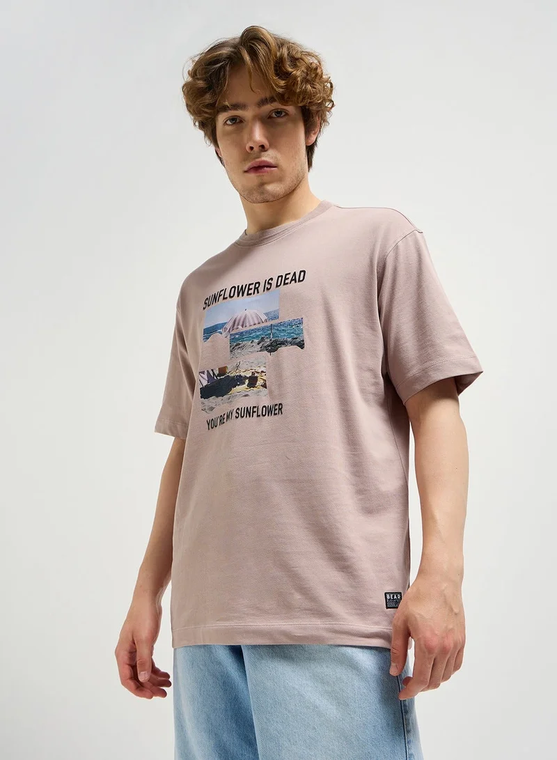 THE BEAR HOUSE  Men’s Cotton T-Shirt – Soft, Breathable & Comfortable, Perfect for Casual Wear, Ideal for Everyday & Summer Wear for Men | Best Price UAE