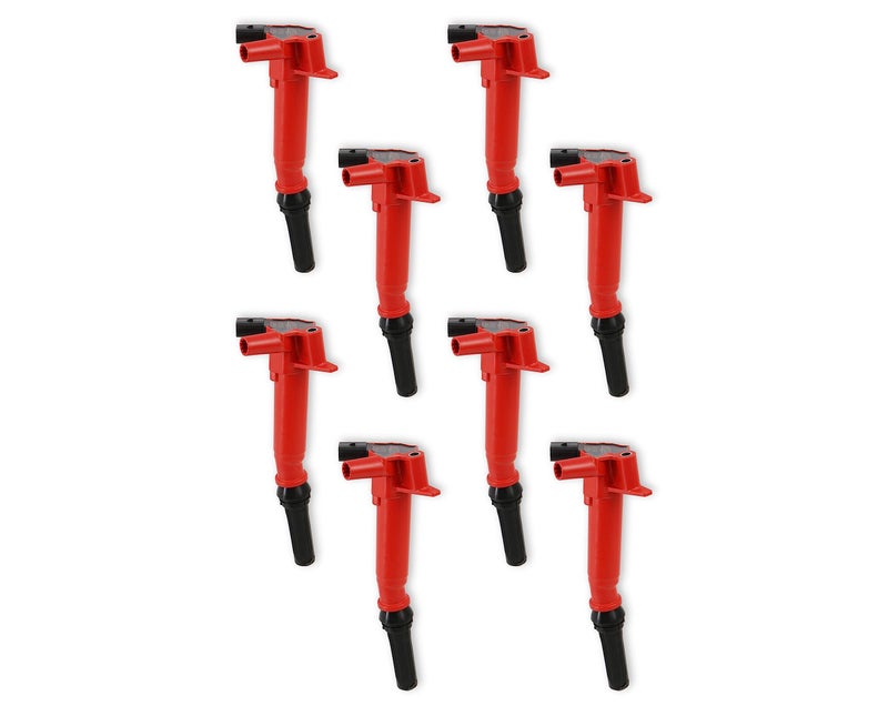 MSD 82748 Ignition Coils - Red - Set of 8 - Image 1
