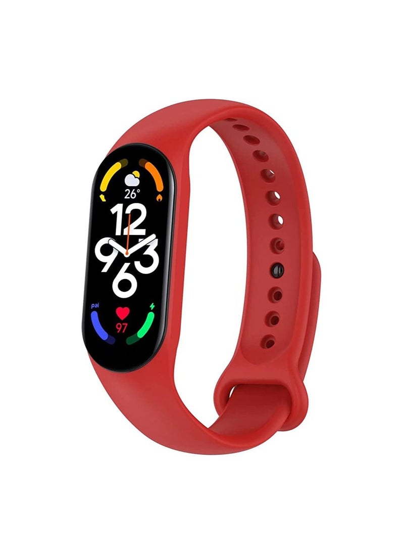 ماركة غير محددة - لسوار Xiaomi Mi Band 4 - أحمر - Image 1
