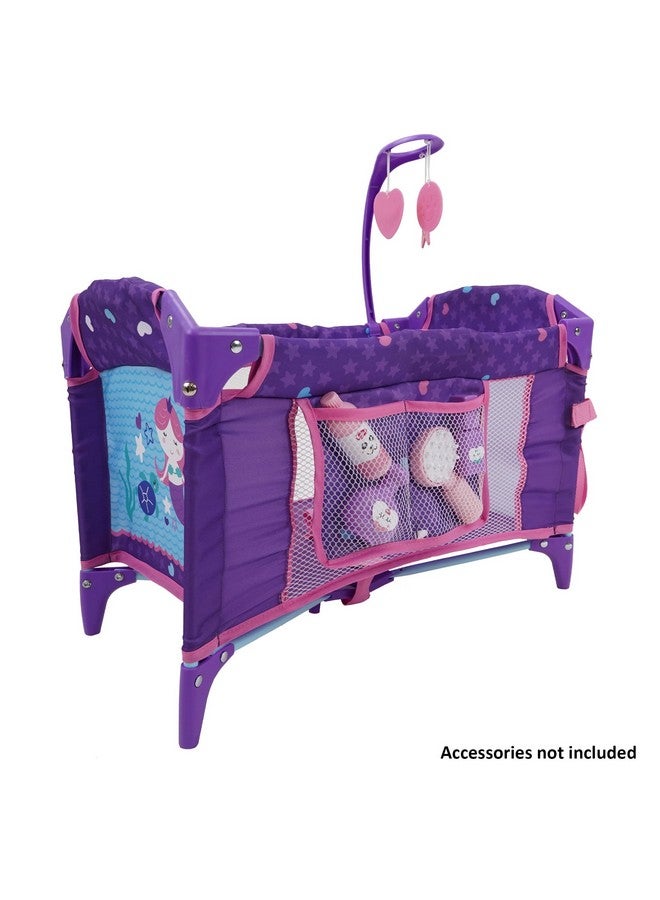 509 ساحة لعب الدمى Crew Mermaid Dream N Fun - للأطفال، مع جهاز محمول، قابلة للطي لسهولة التخزين والسفر، قابلة للتعبئة واللعب، للأعمار من 3 سنوات فما فوق - Image 4